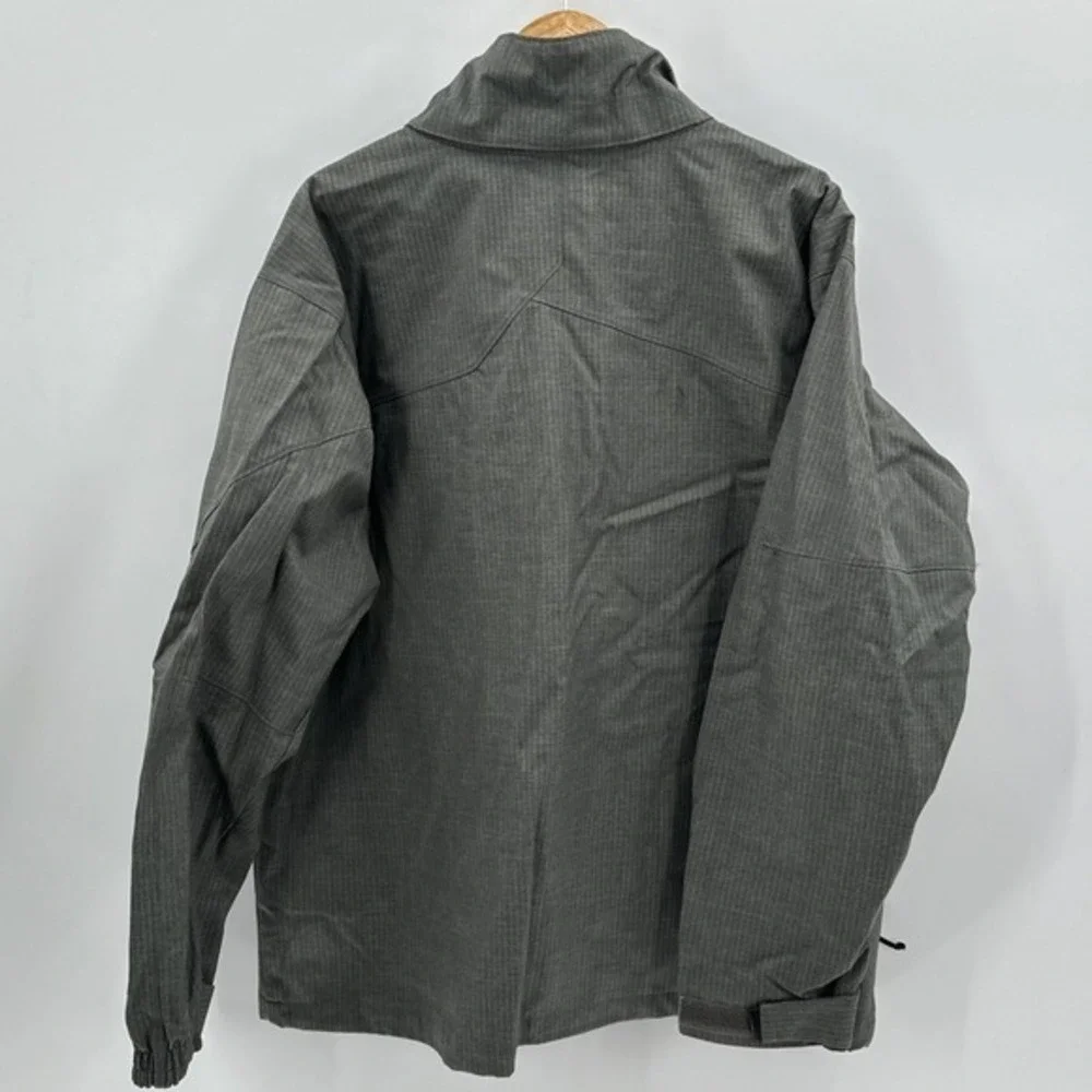 Columbia Jacket Men's XL Gray Ski Omni Shield Waterproof Breathable Ins. Shell